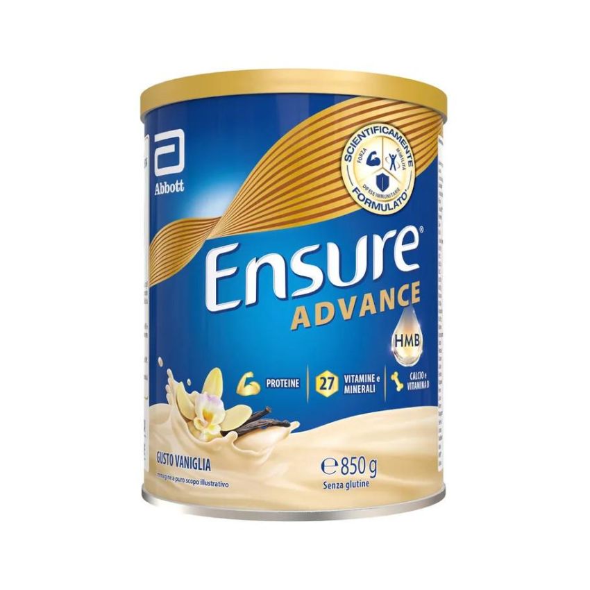 Ensure Advance: Integratore Alimentare Proteico alla Vaniglia, 850g