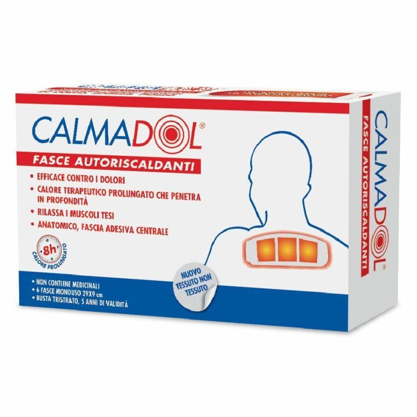 Fascia Riscaldante Calmadol - Pacchetto da 6 Pezzi