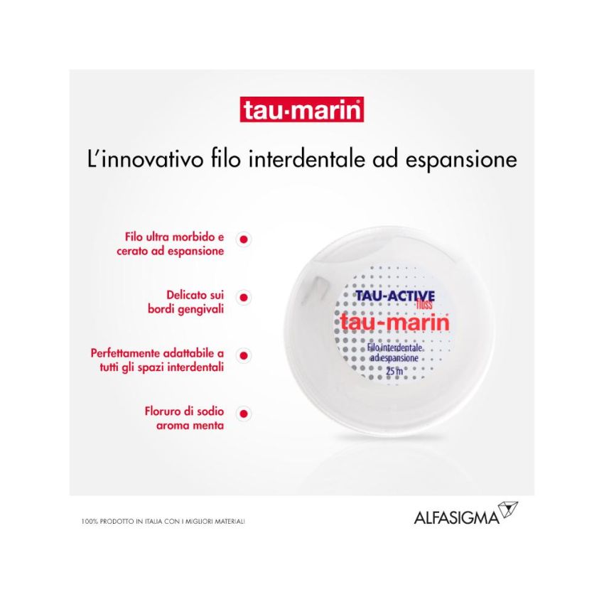 Taumarin Tau-Active Filo Interdentale di Qualità Superiore