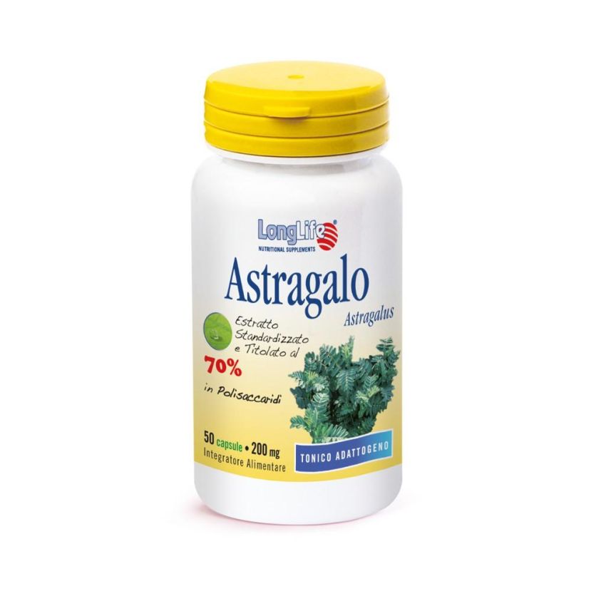 Astragalo Longlife 200mg - Confezione da 60 Capsule