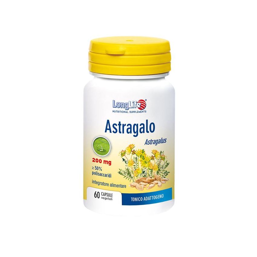 Astragalo Longlife 200mg - Confezione da 60 Capsule