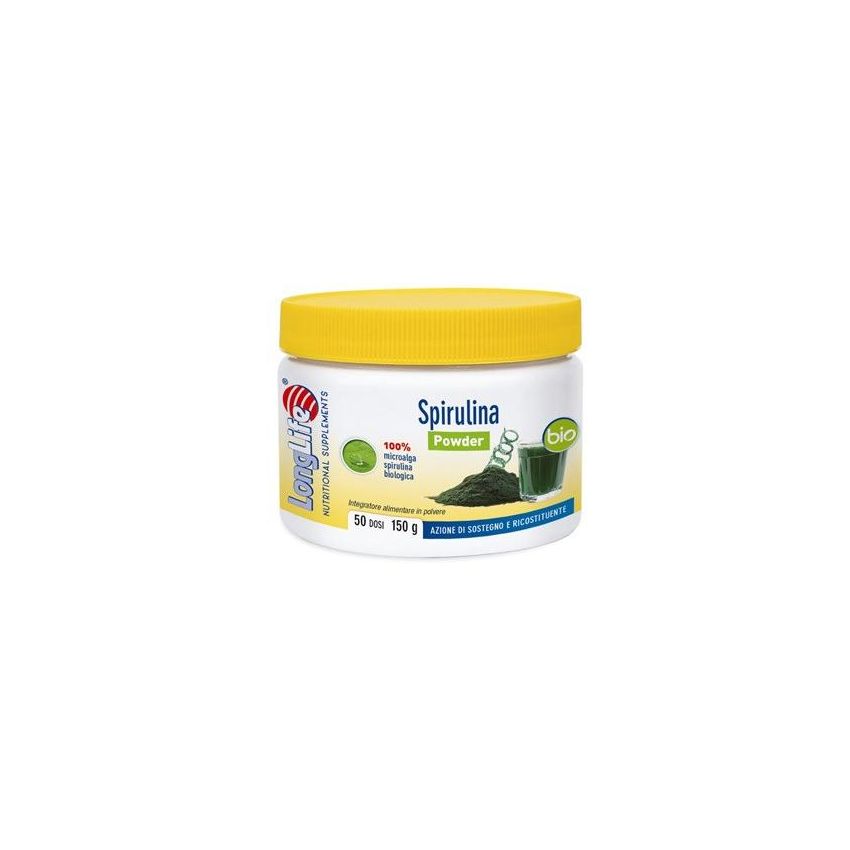 Spirulina Biologica Longlife per 50 Dosi