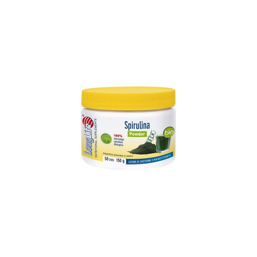Spirulina Biologica Longlife per 50 Dosi