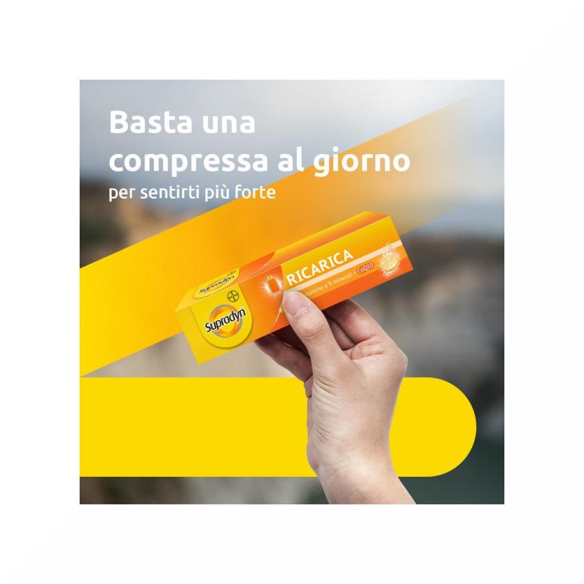 Supradyn Ricarica: Integratore Effervescente di Vitamine e Sali Minerali - 15 Compresse