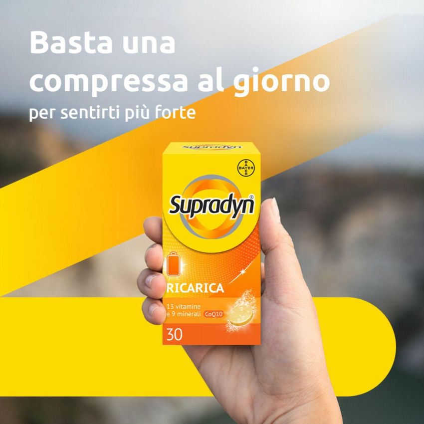 Supradyn Ricarica: Integratore Effervescente di Vitamine e Sali Minerali