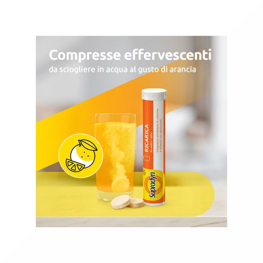 Supradyn Ricarica: Integratore Effervescente di Vitamine e Sali Minerali
