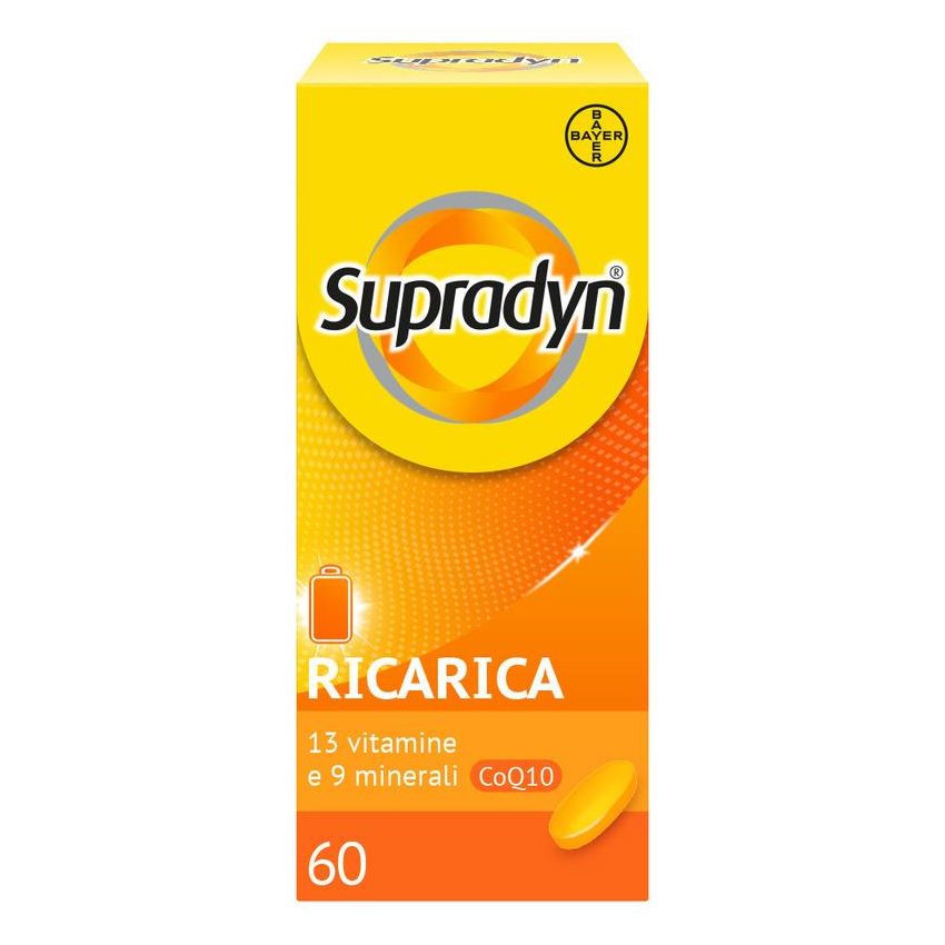 Supradyn Ricarica: Integratore Multivitaminico e di Sali Minerali, 60 Compresse