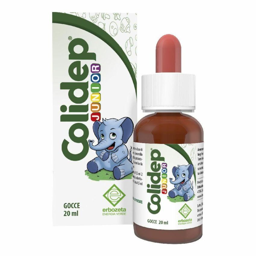 Colidep Junior - Gocce Pediatriche per la Digestione, 20ml