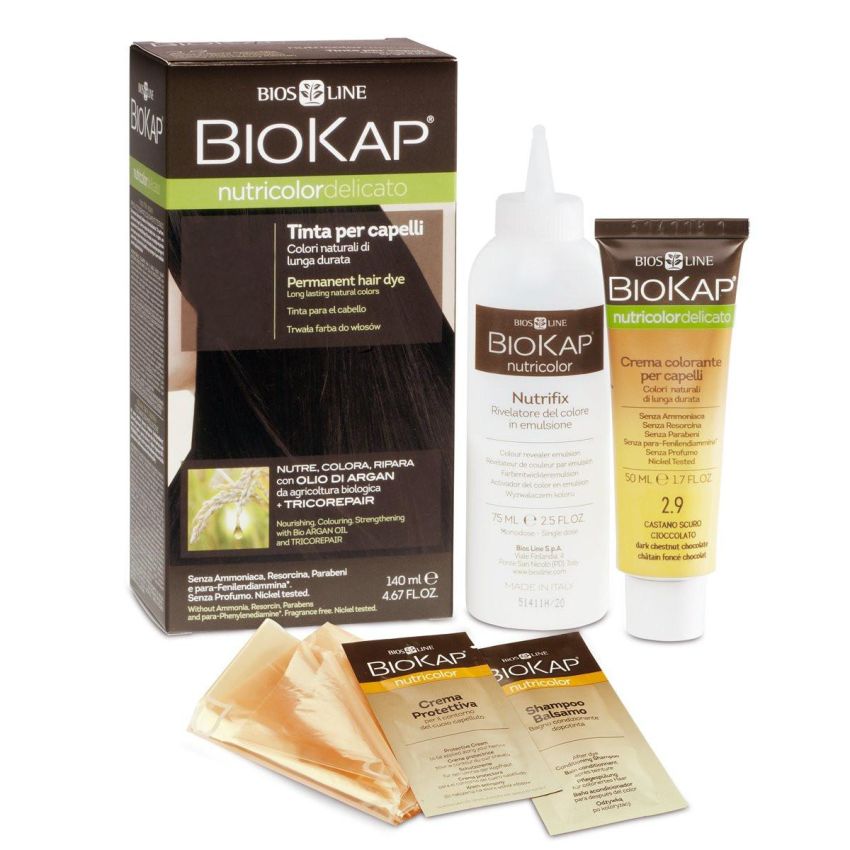 Biokap Nutricolor Delicate Hair Dye 7.33 Golden Wheat Blonde