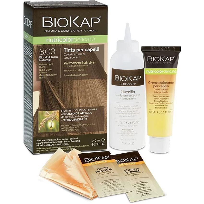 Biokap Nutricolor Delicate Tint 8.03 Natural Light Blonde