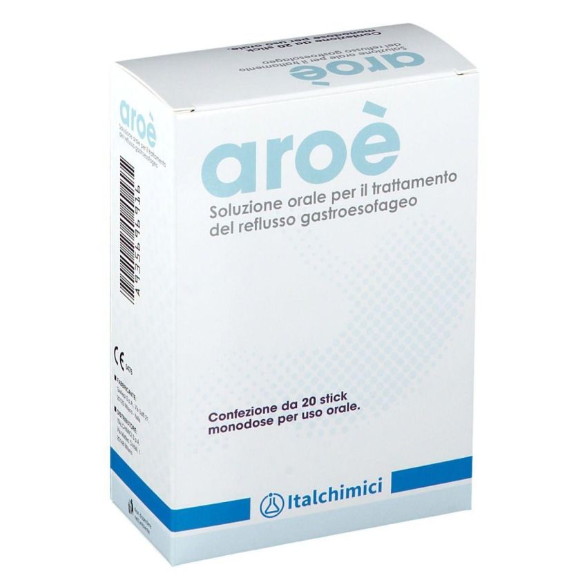 Aroe' Monodose Stick - Confezione da 20 Pezzi da 10ml