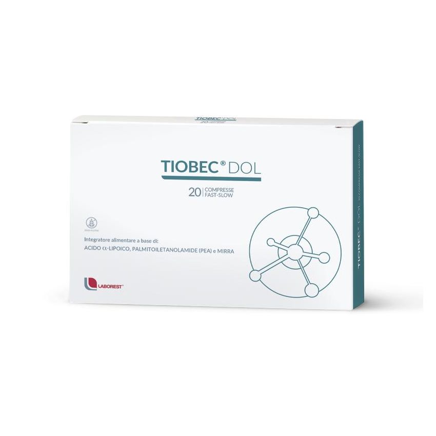 Tiobec Dol - Integratore per Dolore Articolare, 20 Compresse