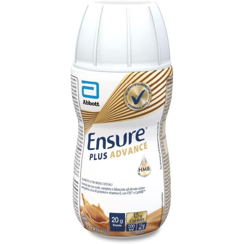 Ensure Plus Advance Sapore Vaniglia - Pack di 4 X 220ml