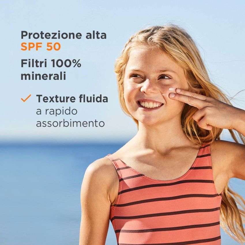 Isdin Pediatric Baby Mineral Fusion Fluid Sunscreen SPF50, 50ml