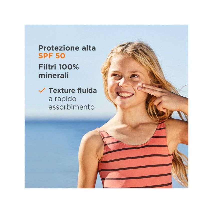 Isdin Pediatric Baby Mineral Fusion Fluid Sunscreen SPF50, 50ml