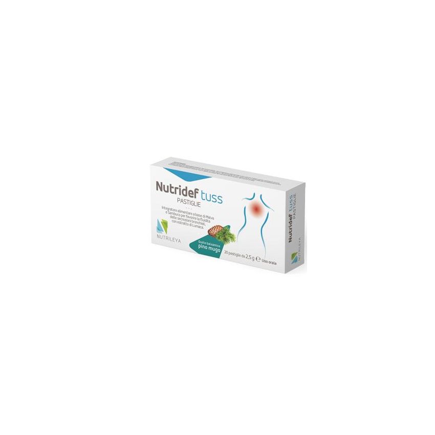 Pastiglie Nutridef Tuss al Pino Mugo - Confezione da 20
