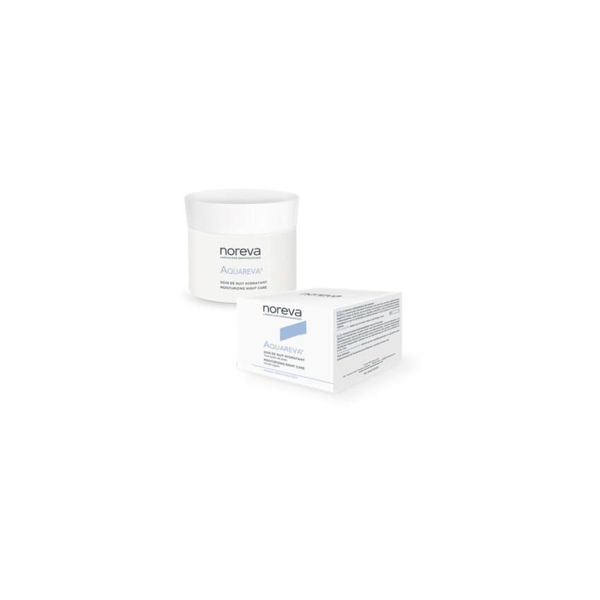 Noreva Aquareva Crema Notturna Idratante per il Viso - 50ml