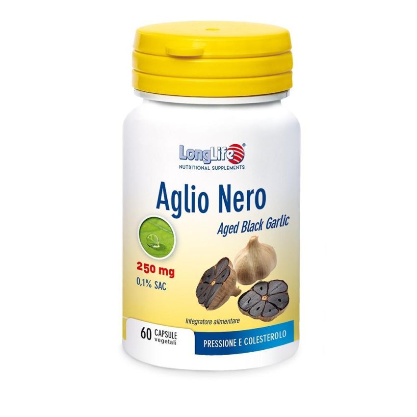 Longlife Capsule di Aglio Nero - Confezione da 60 Pezzi