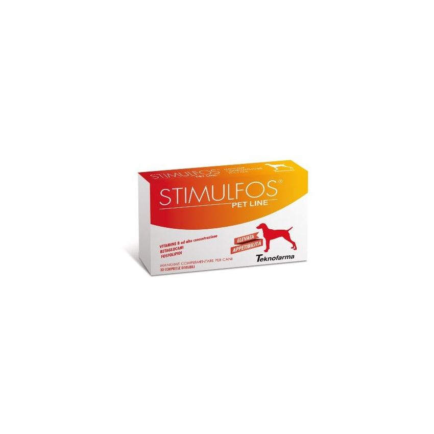 Stimulfos Pet Line: Integratore Nutrizionale per Cani - 30 Compresse