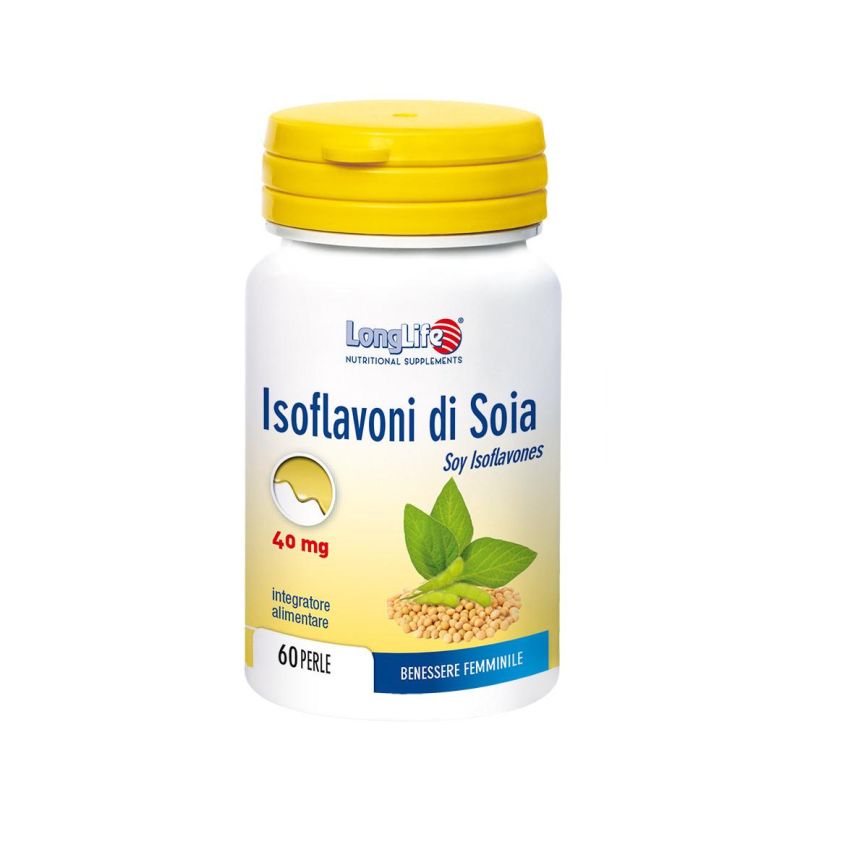 Soia Isoflavoni Longlife - Integratore 60 Perle