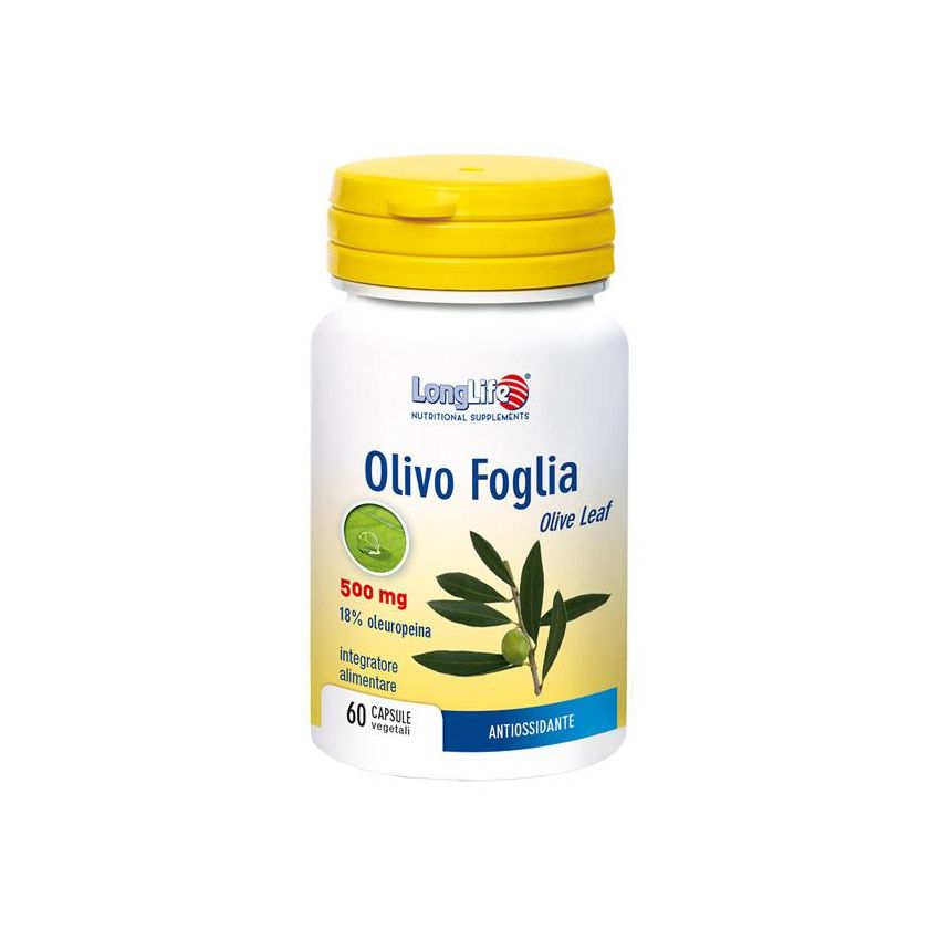 LongLife Estratto di Foglie di Olivo - 60 Capsule