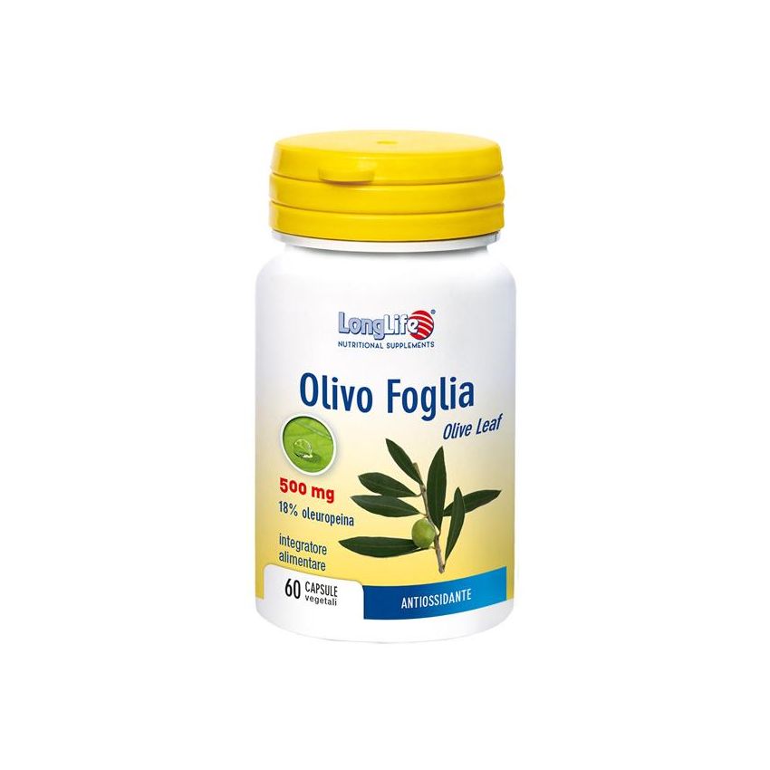 LongLife Estratto di Foglie di Olivo - 60 Capsule