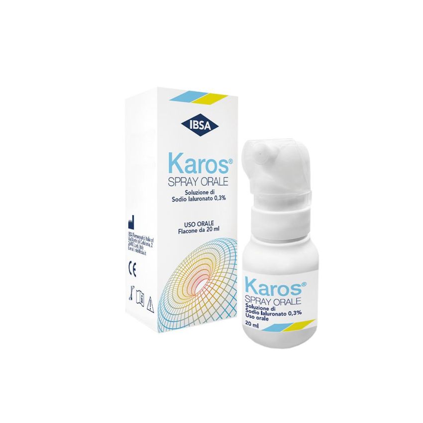 Karos Spray Orale per Lenire il Dolore 0,3% - 20ml