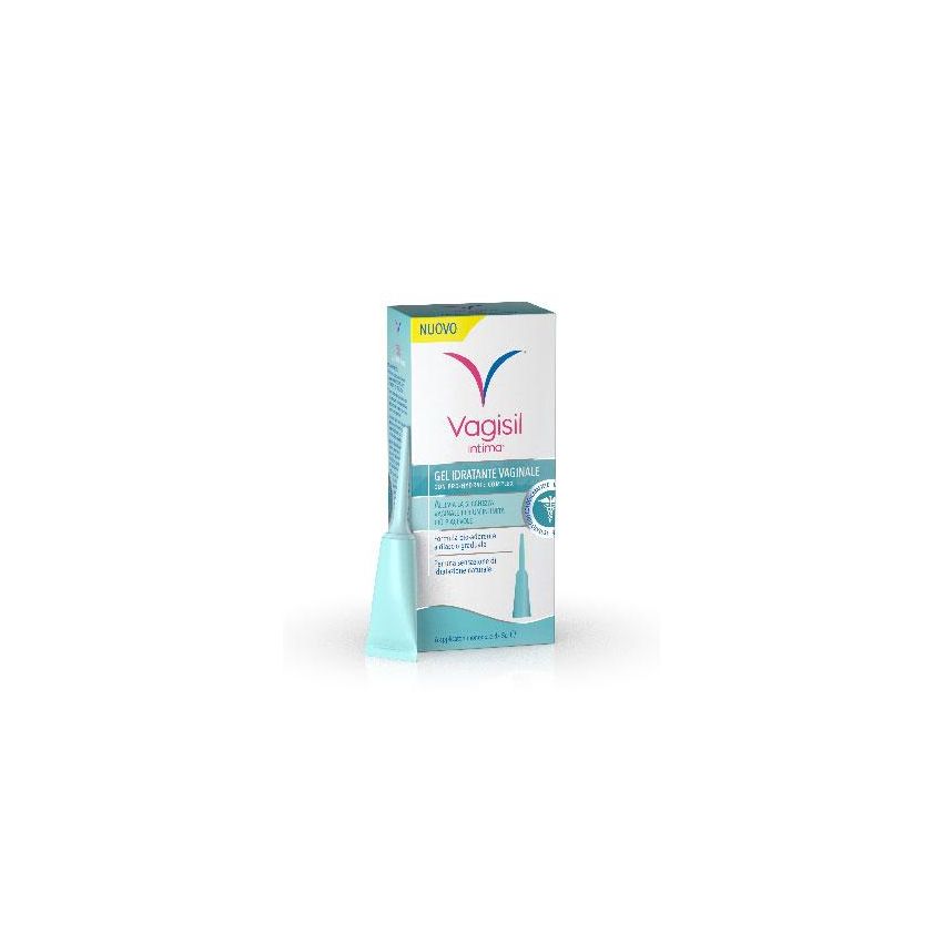 Gel Lubrificante Interno Vagisil con Acido Ialuronico - 6 Applicatori Monodose