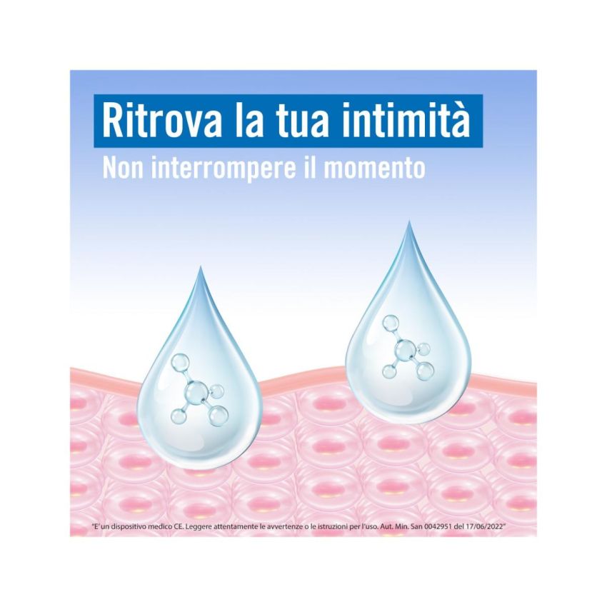 Gel Lubrificante Interno Vagisil con Acido Ialuronico - 6 Applicatori Monodose