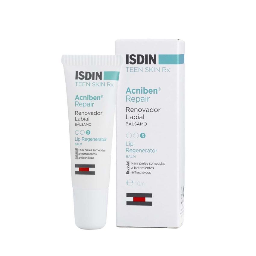 Isdin Acniben Repair - Balsamo Riparatore per Labbra 10ml