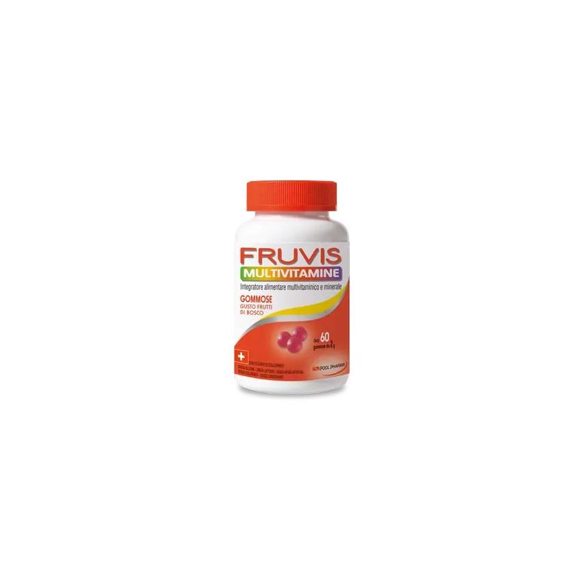 Fruvis Gommose Multivitaminiche - 60 Gelatine da 2g