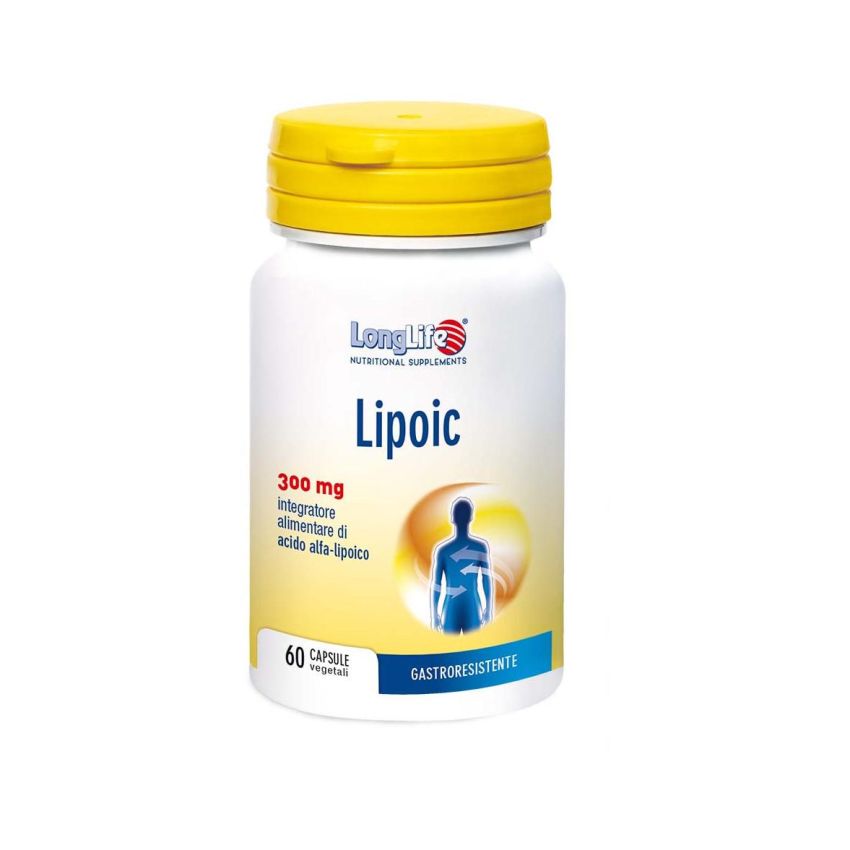 Longlife Lipoic Antioxidant Support, 60 Capsule Pack