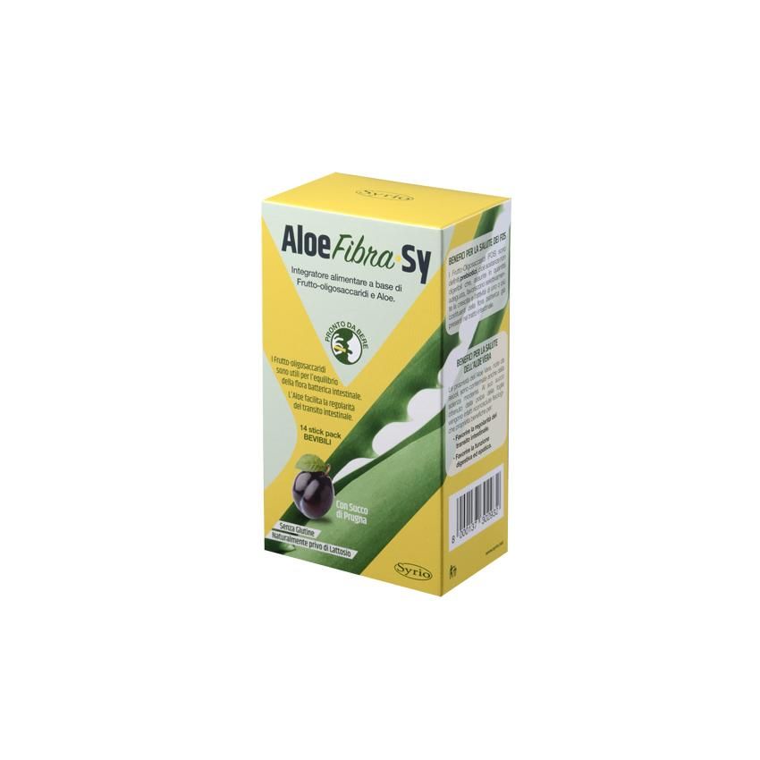 Aloe Vera Fibra Supplemento - Confezione da 14 Stick da 210 ml