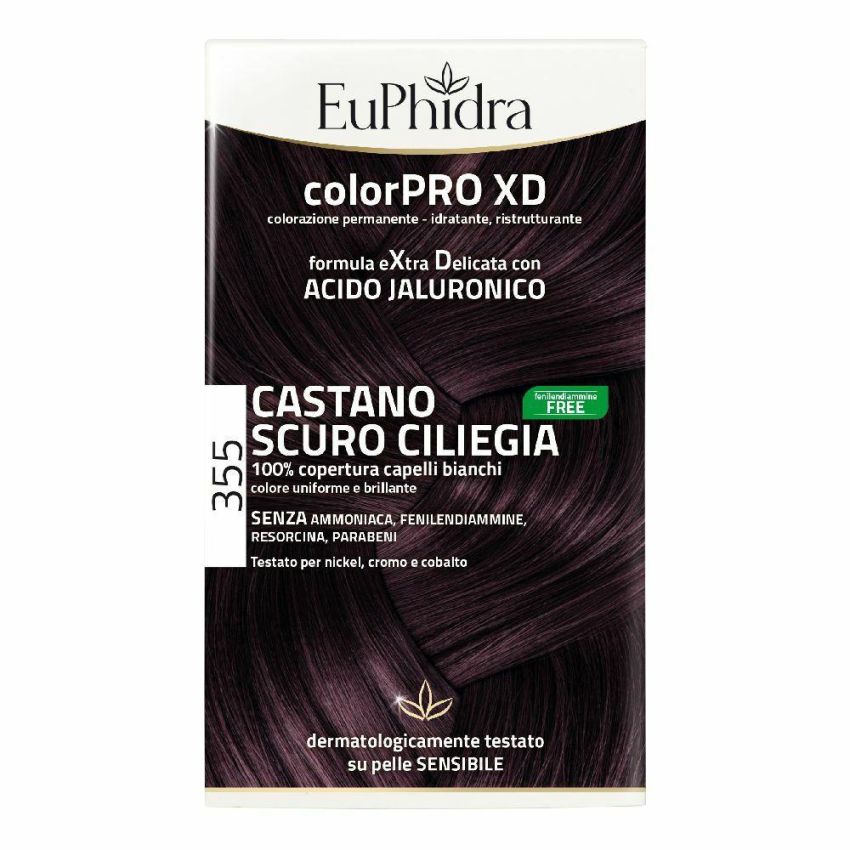 Euphidra Colorpro XD 355 - Tinta Capelli Castano Scuro Ciliegia