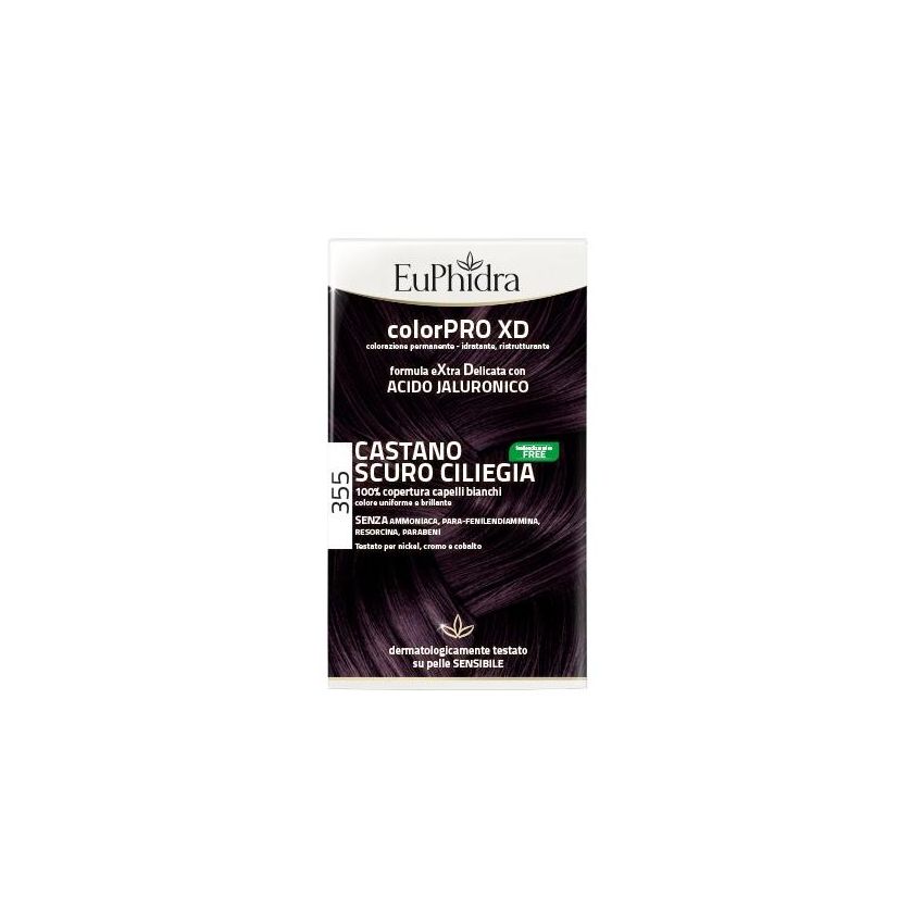 Euphidra Colorpro XD 355 - Tinta Capelli Castano Scuro Ciliegia