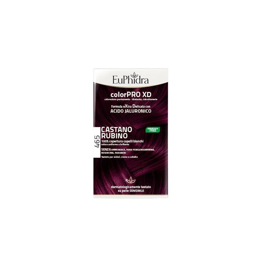Euphidra Colorpro XD 465 Tinta Capelli in Castano Rubino