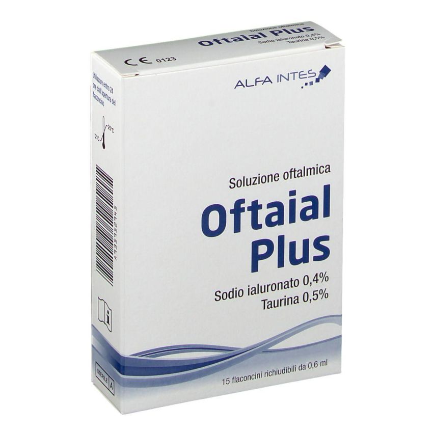 Oftaial Plus - Soluzione Oftalmica Avanzata, 15 Flaconcini