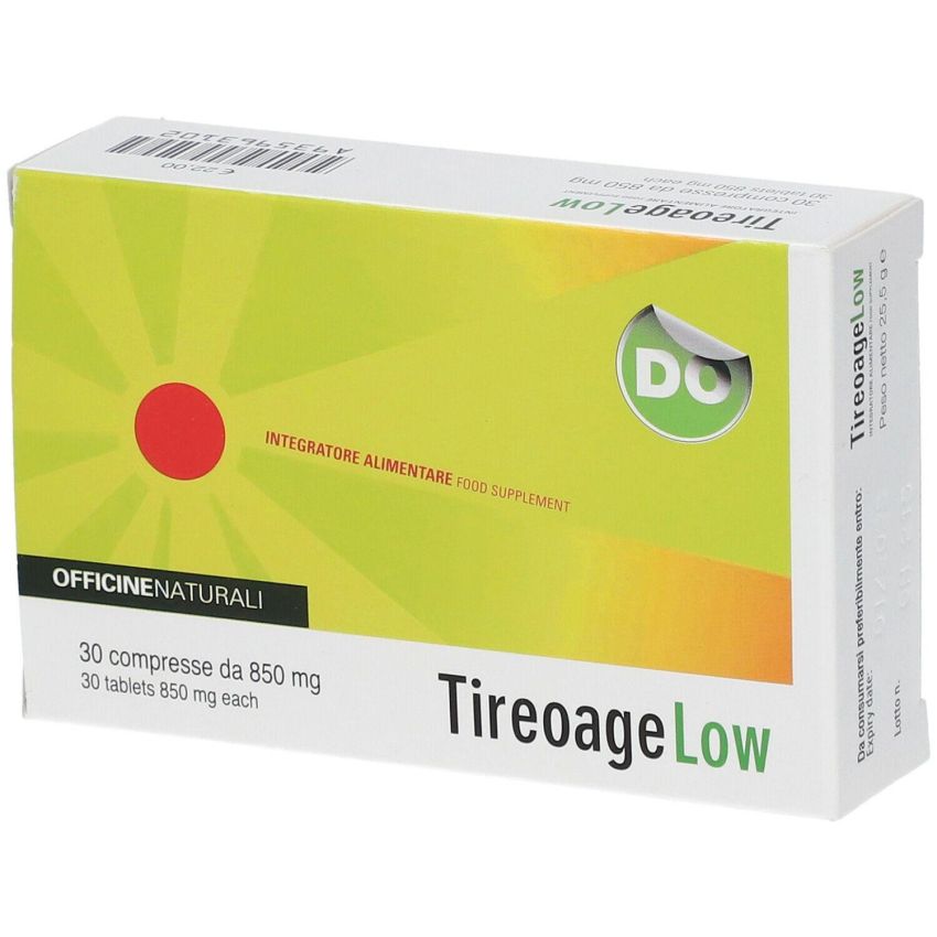Compresse Tireoage Low per la Tiroide - Confezione da 30