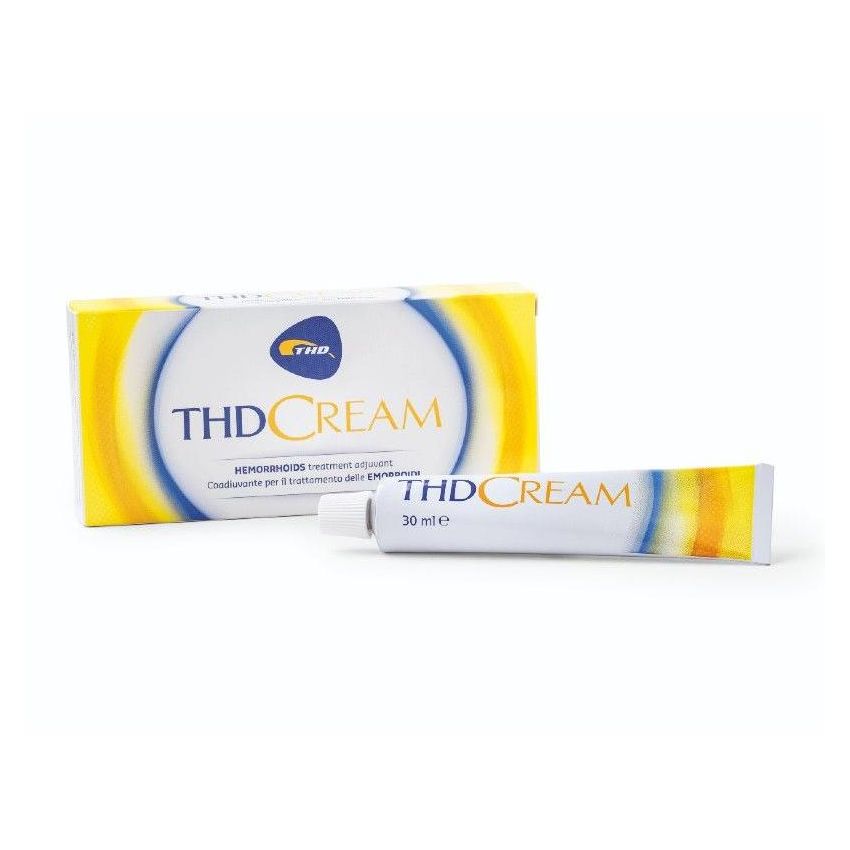 Crema THD da 30ml per Emorroidi con Applicatore Rettale Incluso