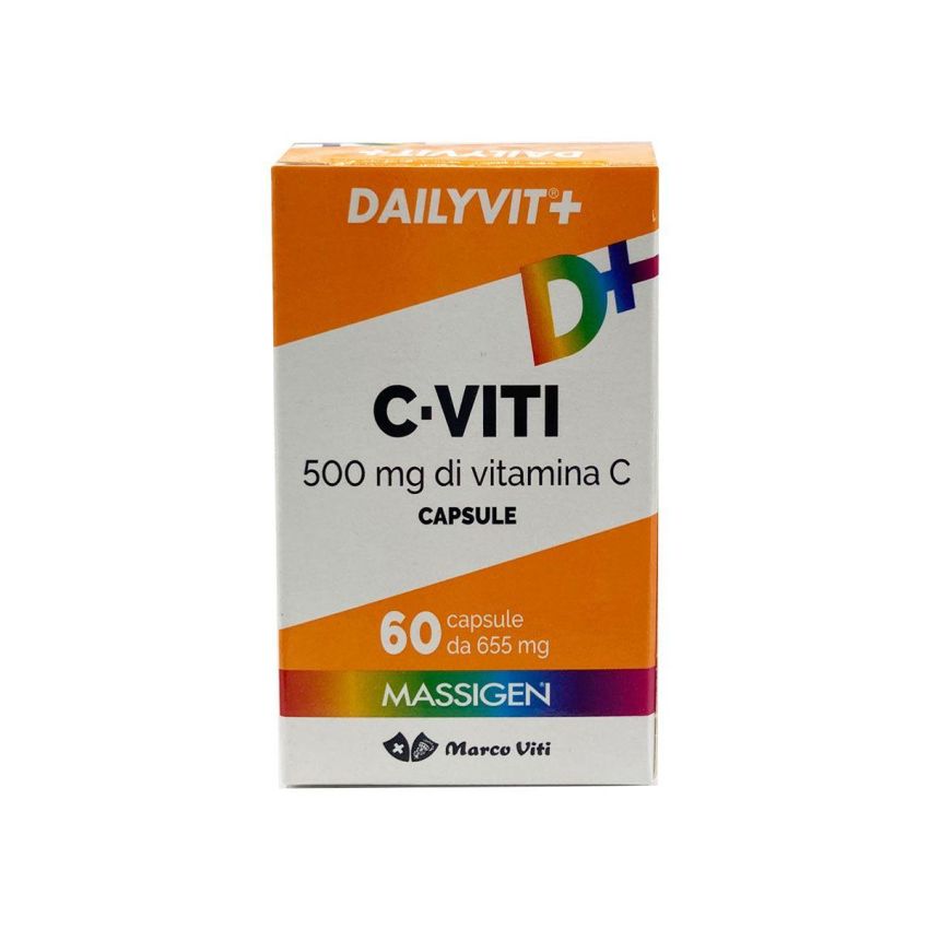 Marco Viti Massigen Dailyvit+: Vitamina C in 60 Capsule