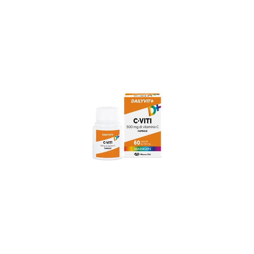 Marco Viti Massigen Dailyvit+: Vitamina C in 60 Capsule