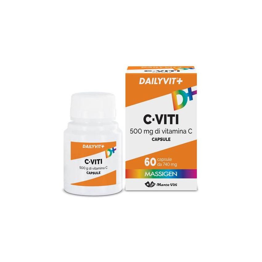 Marco Viti Massigen Dailyvit+: Vitamina C in 60 Capsule