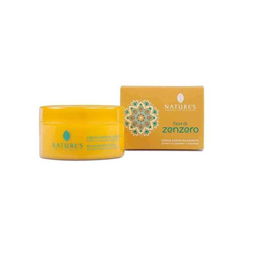 Crema Corpo Rilassante al Fiori di Zenzero Nature's - 100ml