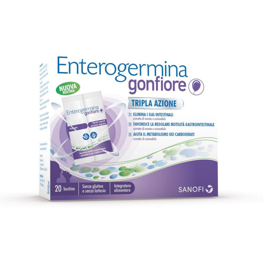 Enterogermina Anti-Gonfiore - Confezione da 20 Bustine