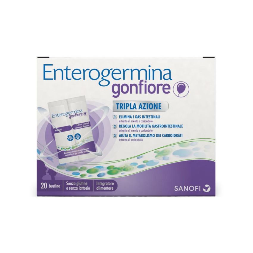 Enterogermina Anti-Gonfiore - Confezione da 20 Bustine