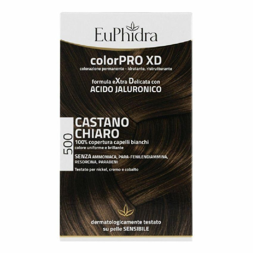 Euphidra ColorPro XD - Tinta per Capelli Castano Chiaro 500