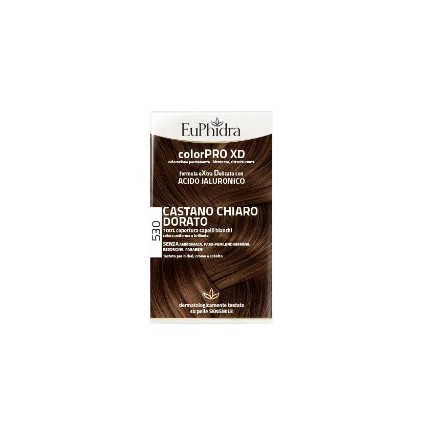 Euphidra Colorpro XD 530 - Tinta per Capelli Castano Chiaro Dorato