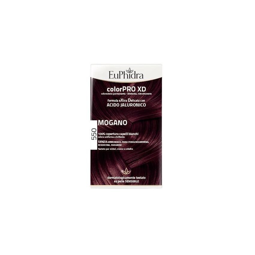 Euphidra Colorpro XD 550 - Tinta Capelli Colore Mogano Intenso