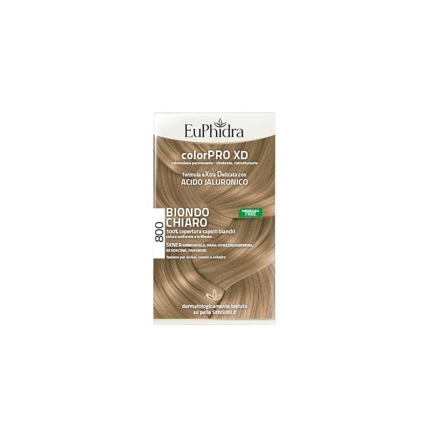 Euphidra ColorPro XD 800 - Colorazione Capelli Biondo Chiaro