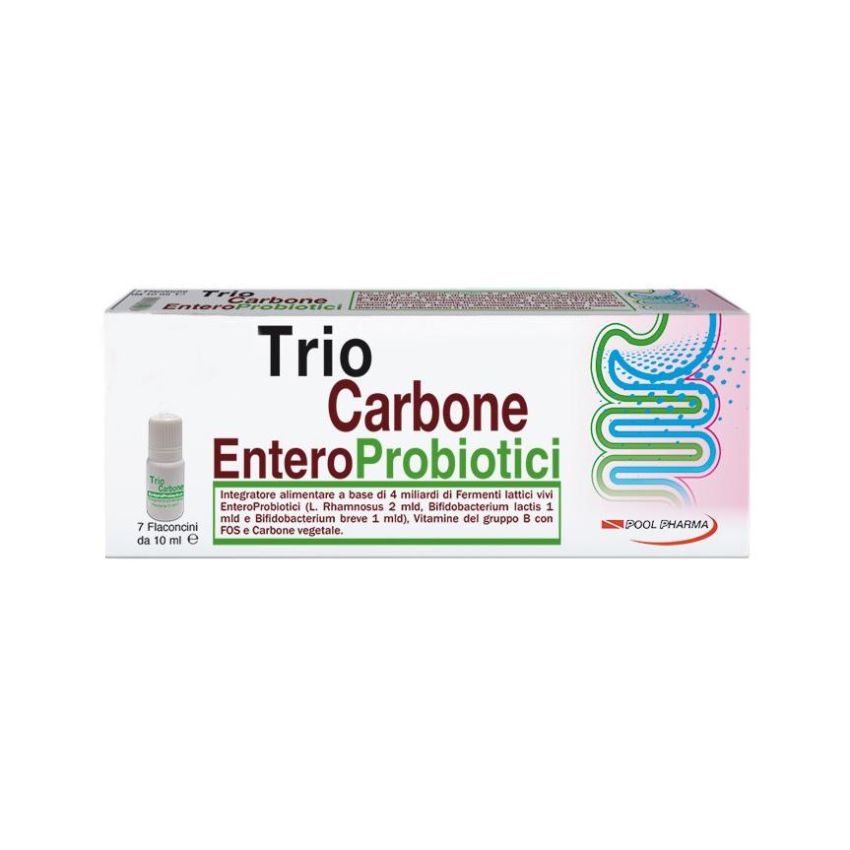 Enteroprobiotici Triocarbone - Confezione da 7 Flaconcini